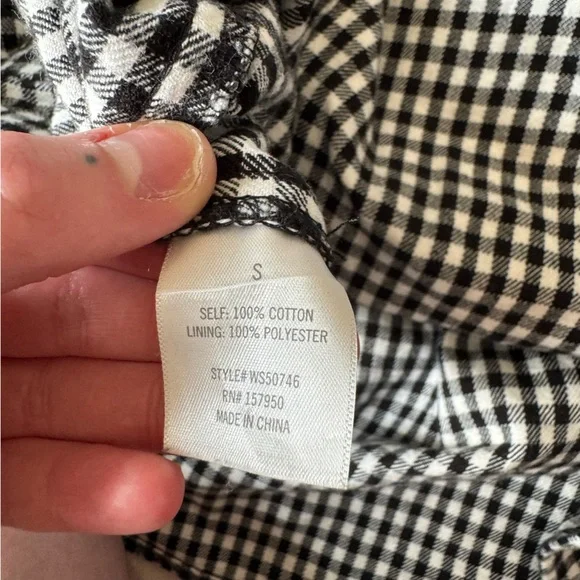 Adorable Gingham Babydoll Mini Dress 🖤 - Picture 9 of 9